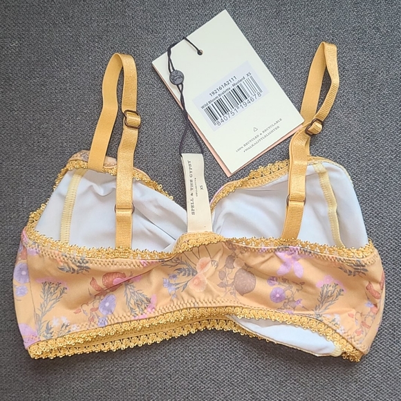 New spell designs wild bloom bralette bra XS gold - Picture 11 of 16